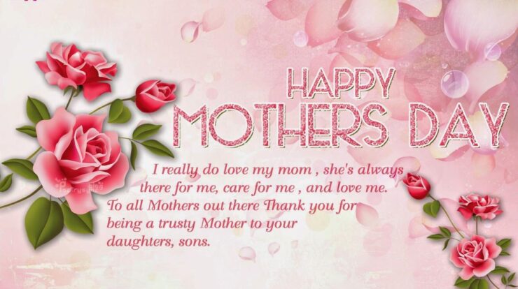 Happy mothers day wishes mom